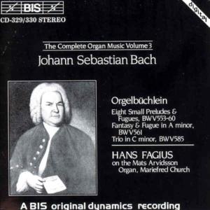 Js Bachorgan Music Preludes - Hans Fagius - Música - BIS - 7318593293307 - 23 de setembro de 1994