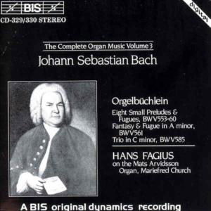 Cover for Hans Fagius · Js Bachorgan Music Preludes (CD) (1994)