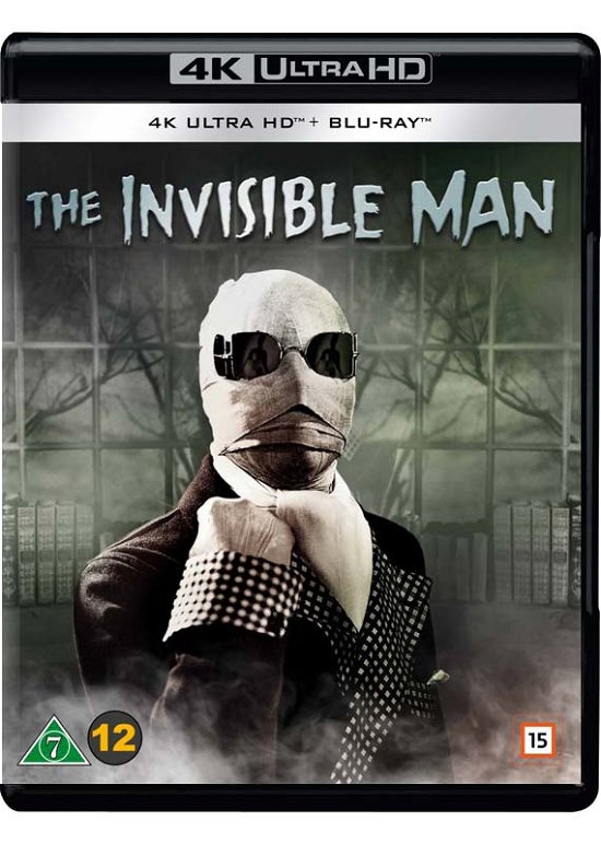 Cover for Universal Monsters · The Invisible Man (1933) (4K UHD + Blu-ray) (2022)