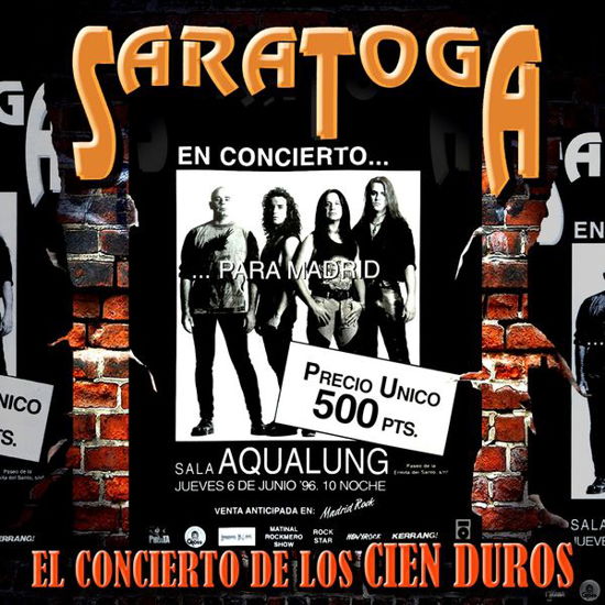 Cover for Saratoga · El Concierto De Los Cien Du (CD)