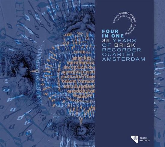 Cover for Brisk Recorder Quartet Amsterdam · Four In One - 35 Years Of Brisk (CD) (2021)