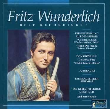 Best Recordings 1 - Fritz Wunderlich - Música - CLASSIC OPTIONS - 8712273035307 - 28 de mayo de 1997
