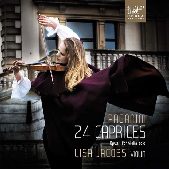 Cover for Lisa Jacobs · Paganini 24 Caprices (CD) (2018)