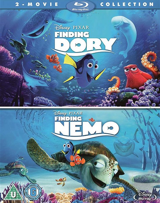 Cover for Finding Dory / Finding Nemo (B · Finding Nemo / Finding Dory (Blu-ray) (2016)