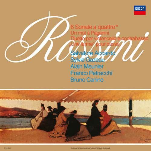 Rossini: 6 Sonate a Quattro - Accardo,salvatore / Cazeau,sylvie - Música - C&L - 8808678160307 - 18 de septiembre de 2015