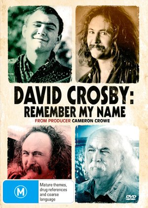 Cover for David Crosby: Remember My Name (DVD) (2020)
