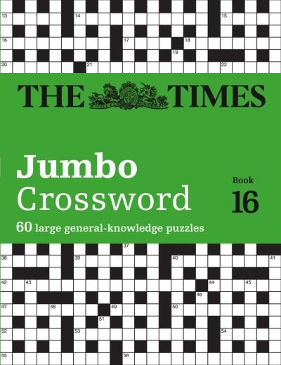 Cover for The Times Mind Games · The Times 2 Jumbo Crossword Book 16: 60 Large General-Knowledge Crossword Puzzles - The Times Crosswords (Taschenbuch) (2021)
