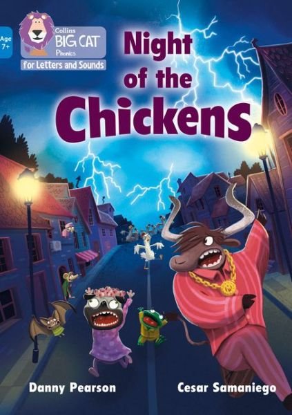 Cover for Danny Pearson · Night of the Chickens: Band 04/Blue - Collins Big Cat Phonics for Letters and Sounds - Age 7+ (Paperback Book) (2021)
