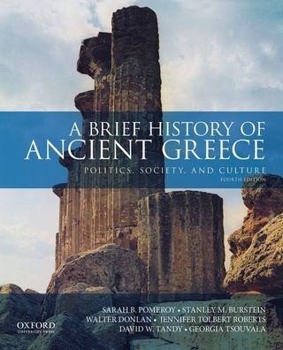 Cover for Sarah B. Pomeroy · A Brief History of Ancient Greece Politics, Society, and Culture (Paperback Book) (2019)