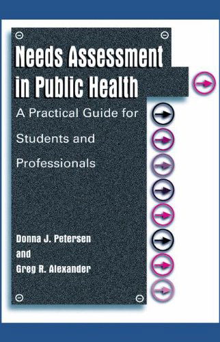 Cover for Donna J. Petersen · Needs Assessment in Public Health: A Practical Guide for Students and Professionals (Hardcover Book) (2001)
