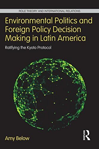 Cover for Below, Amy (Oregon State University, Corvallis, Oregon, USA) · Environmental Politics and Foreign Policy Decision Making in Latin America: Ratifying the Kyoto Protocol - Role Theory and International Relations (Hardcover bog) (2014)