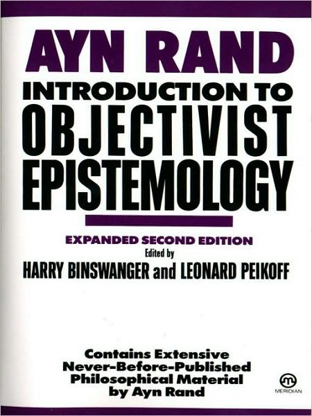 Cover for Ayn Rand · Introduction to Objectivist Epistemology: Expanded Second Edition (Taschenbuch) [Second Edition, Expanded edition] (1990)