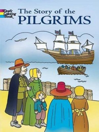 Cover for Fran Newman-D'Amico · The Story of the Pilgrims - Dover History Coloring Book (Taschenbuch) (2005)