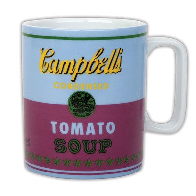 Andy Warhol Campbell's Soup Red Violet Mug - Andy Warhol - Merchandise - Galison - 9780735346307 - February 8, 2016