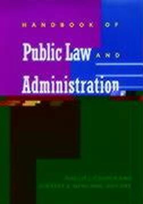 Cover for PJ Cooper · Handbook of Public Law and Administration (Innbunden bok) (1997)