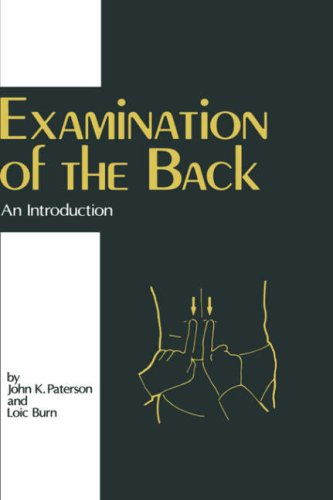 Cover for J.K. Paterson · Examination of the Back - An Introduction (Hardcover Book) [1986 edition] (1986)