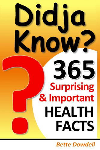 Cover for Bette Dowdell · Didja Know? 365 Surprising &amp; Important Health Facts (Paperback Book) (2013)