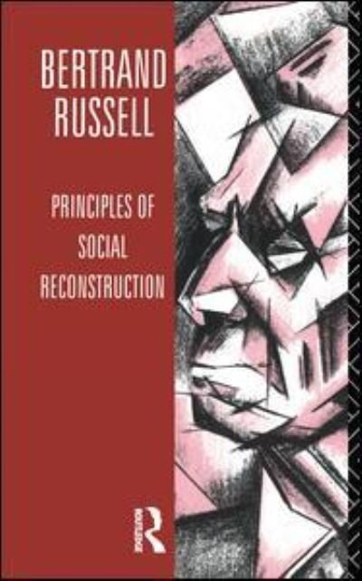 Cover for Bertrand Russell · Principles of Social Reconstruction (Hardcover Book) (2016)