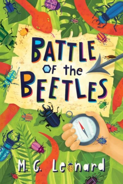 Cover for M. G. Leonard · Battle of the Beetles (Innbunden bok) (2019)