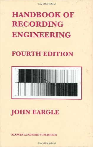 Cover for John Eargle · Handbook of Recording Engineering (Hardcover bog) [4th ed. 2003 edition] (2002)