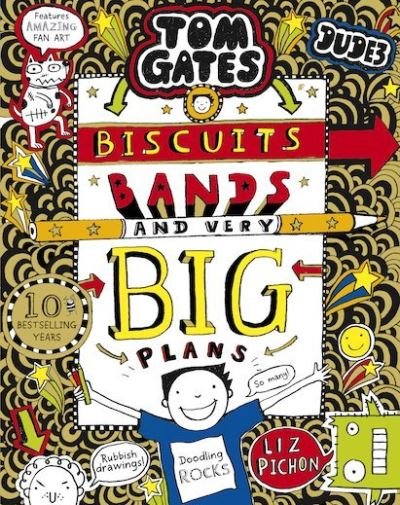 Tom Gates: Biscuits, Bands and Very Big Plans - Tom Gates - Liz Pichon - Böcker - Scholastic - 9781407189307 - 7 mars 2019
