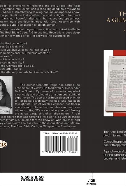 Cover for Charletta Paige · The Real Bible Code (Hardcover Book) (2010)
