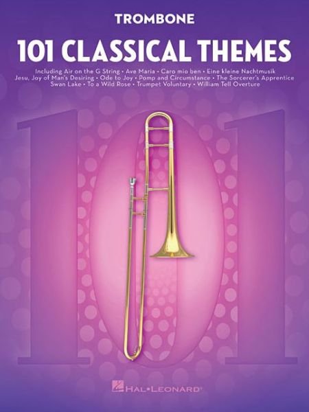 Cover for Hal Leonard Corp. · 101 Classical Themes for Trombone (Pocketbok) (2016)