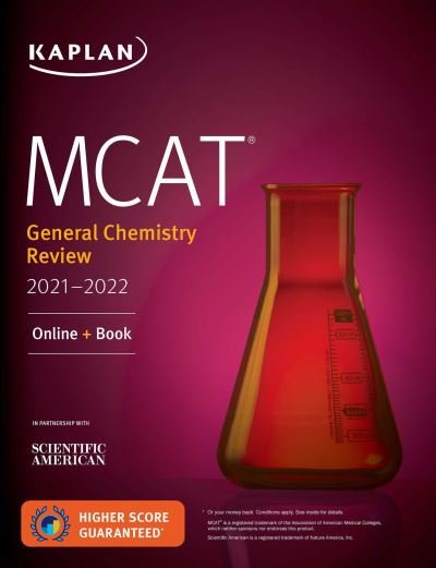 Cover for Kaplan Test Prep · MCAT General Chemistry Review 2021-2022 (Book) (2020)