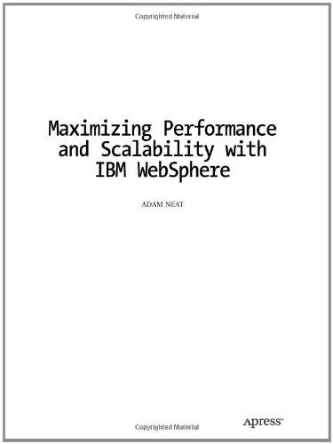 Cover for Adam Neat · Maximizing Performance and Scalability with Ibm Websphere (Paperback Book) (2003)