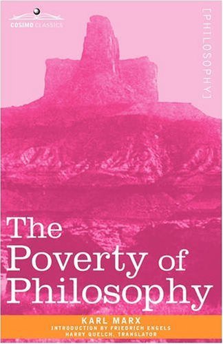 Cover for Karl Marx · The Poverty of Philosophy (Innbunden bok) (2008)