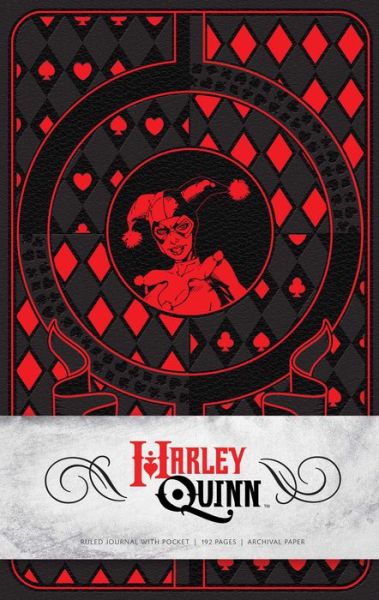 Cover for Matthew K. Manning · Harley Quinn Hardcover Ruled Journal - Comics (Hardcover Book) (2016)