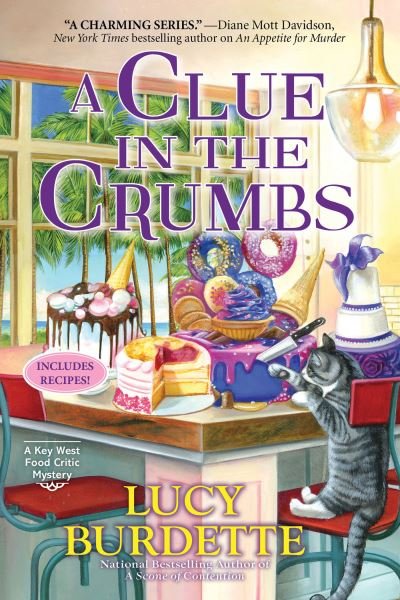 Cover for Lucy Burdette · A Clue in the Crumbs (Hardcover Book) (2023)