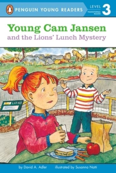 Cover for David A Adler · Young CAM Jansen and the Lions' Lunch Mystery (Hardcover Book) (2019)