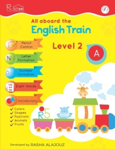 Cover for Rasha Alajouz CL · All Aboard The English Train (Paperback Book) (2019)