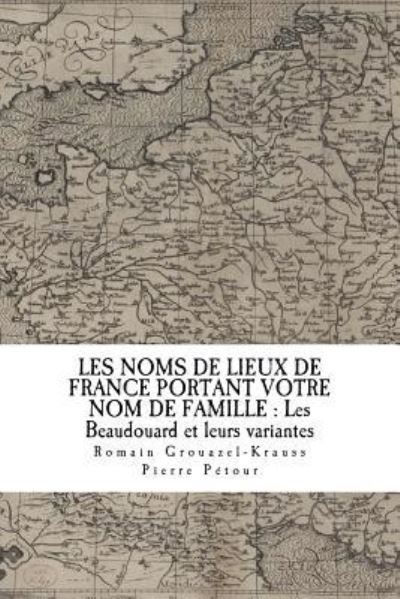 Cover for Romain Grouazel-Krauss · Les Noms de Lieux de France Portant Votre Nom de Famille (Paperback Book) (2018)