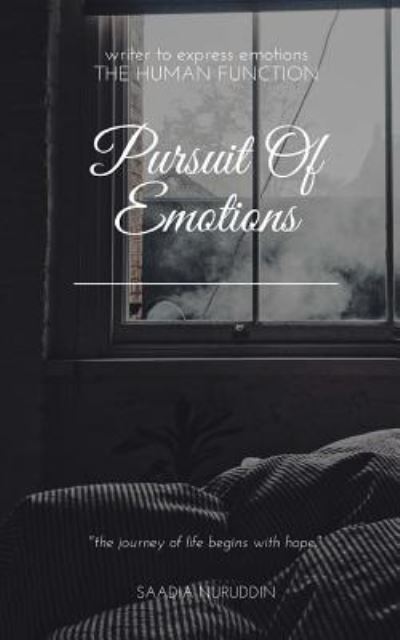 Cover for Saadia Nuruddin · Pursuit of emotions (Paperback Book) (2018)