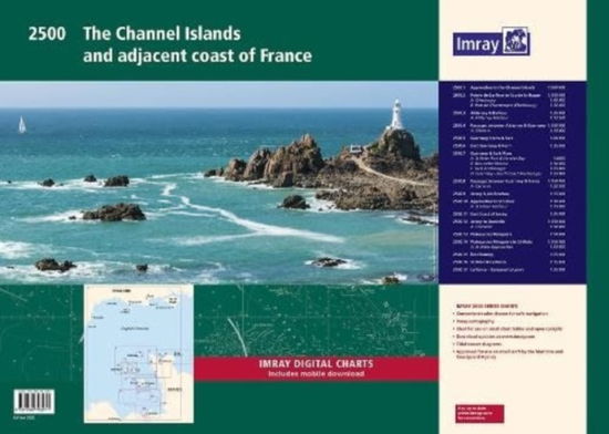 Cover for Imray · Imray Chart Pack 2500: The Channel Islands and Adjacent coast of France Chart Pack Wiro Version - 2000 Series (Spiral Book) [New edition] (2022)