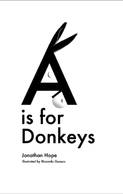 Cover for Jonathan Hope · A is for Donkeys (Hardcover Book) (2020)