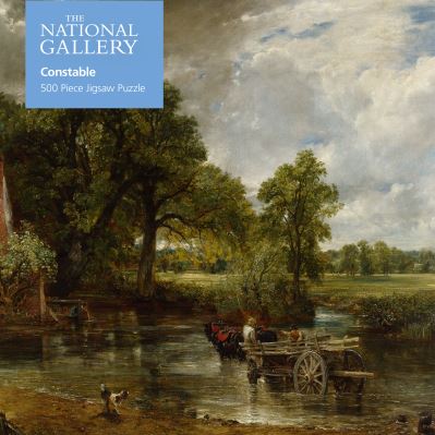 Adult Jigsaw Puzzle National Gallery: John Constable: The Hay Wain (500 pieces): 500-Piece Jigsaw Puzzles - 500-piece Jigsaw Puzzles -  - Brädspel - Flame Tree Publishing - 9781839647307 - 25 oktober 2022