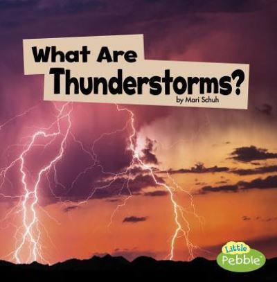 Cover for Mari Schuh · What Are Thunderstorms? (Inbunden Bok) (2019)