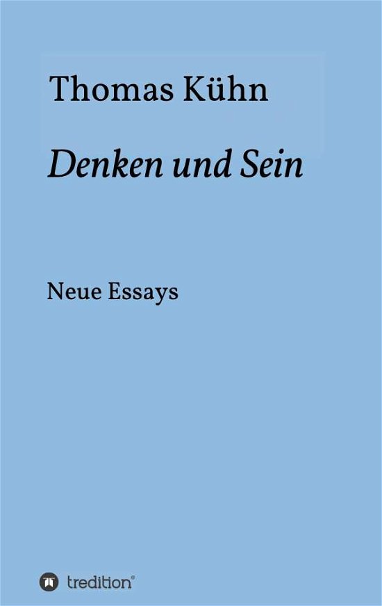Cover for Kühn · Denken und Sein (Book) (2020)