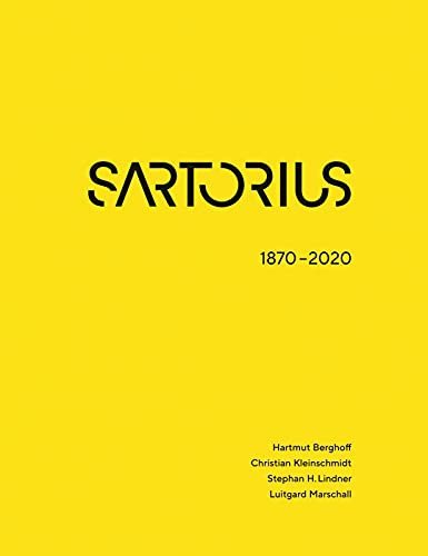 Cover for Hartmut Berghoff · Sartorius 1870 - 2020 (Hardcover Book) (2021)