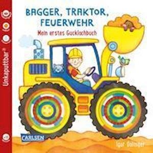 Cover for Julia Hofmann · Baby Pixi (unkaputtbar) 115: Bagger, Traktor, Feuerwehr (Pocketbok) (2022)