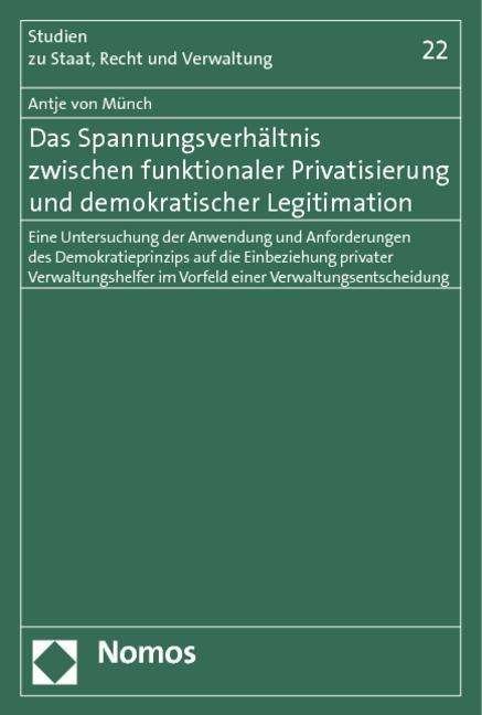 Cover for Münch · Das Spannungsverhältnis zwischen (Bog)