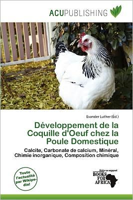 Cover for Evander Luther · Développement de la Coquille d'Oeuf che (Book) (2011)