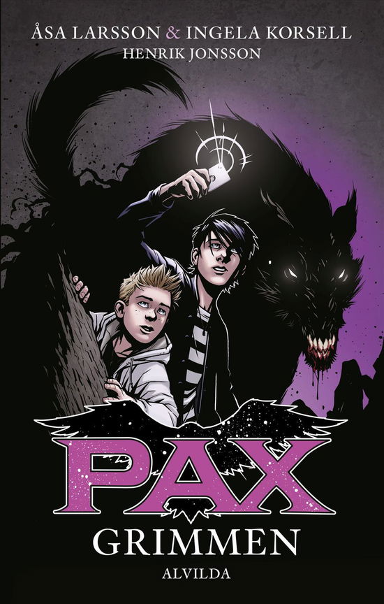 Cover for Åsa Larsson og Ingela Korsell · PAX: PAX 2: Grimmen (Hæftet bog) [1. udgave] (2014)