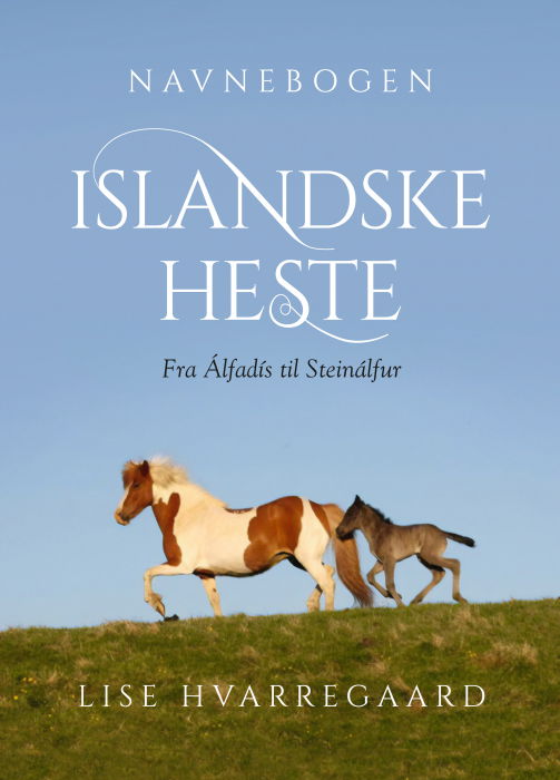 Cover for Lise Hvarregaard · Navnebogen Islandske heste (Hardcover Book) (2019)