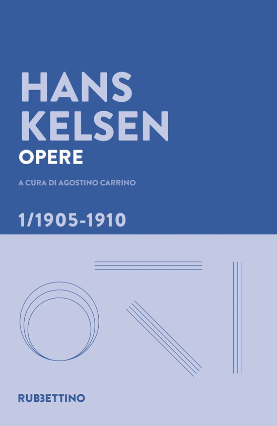 Cover for Hans Kelsen · Opere #01 (Book)