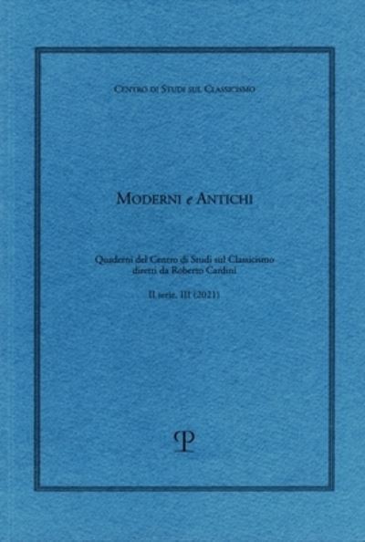 Cover for Edizioni Polistampa · Moderni E Antichi, Ii Serie, Anno Iii (Book) (2022)