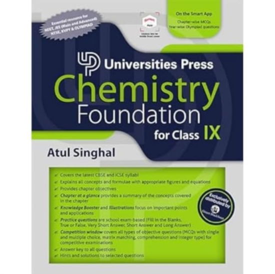 Cover for Atul Singhal · Chemistry Foundation for Class IX (Paperback Book) (2024)